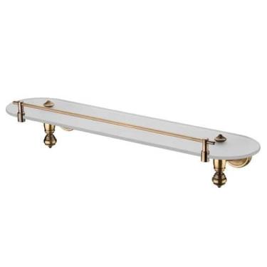 Imagem de Porta Shampoo Com Grade Linha Ouro Preto Italy Line