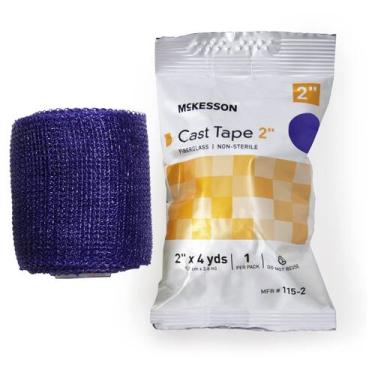 Imagem de Cinta para yeso McKesson de fibra de vidrio morada 5 cm x 3,6 m paquet