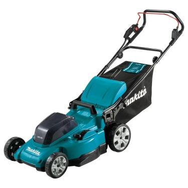 Imagem de Carrinho Cortador de Grama 480Mm Sem Fio 36V Potência 860W Com Lâmina Caixa Coletora DLM480Z Makita