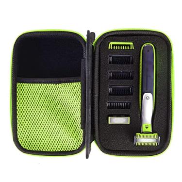 Imagem de Estojo Rígido para Norelco QP2520 QP2530 QP2620 QP2630, Substituição de Estojo de Viagem, Bolsa de Armazenamento de Estojo Protetor para OneBlade, Aparador de Barbear