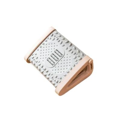 Imagem de Apoio Pés, Apoio de Pé Descanso Ergonômico com Massageador Escritório(Rosa)