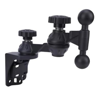 Imagem de RiToEasysports Suporte para Localizador de Peixes, Alumínio de Grau Marinho Com Cabeça Esférica Dupla para Sistemas de Navegação de Barco e Localizadores de Peixes Sonar