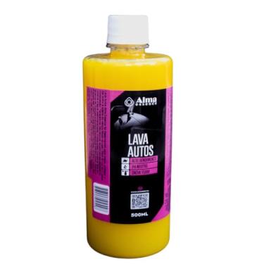 Imagem de Shampoo Automotivo com Cera Alma Essence, Alto Rendimento, Efeito Snow Foam, pH Neutro, 500ml, Fórmula Líquida para Lavagem de Carros