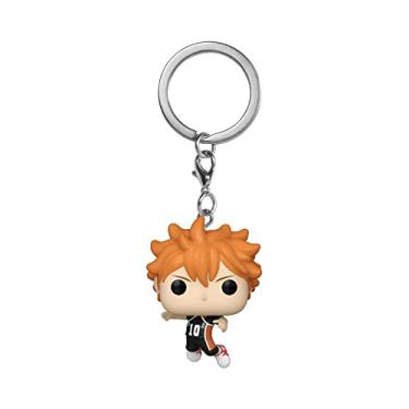 Imagem de Funko Pop! Chaveiro: Hinata - Haikyu! Chaveiro novidade - mini figura colecionável - enchimento de meias - ideia de presente - mercadoria oficial - fãs de anime - decoração de mochila