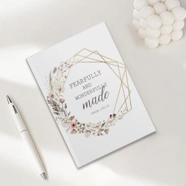 Imagem de Caderno de oração, presentes cristãos para mulheres, caderno A5 para anotações, diário cristão de 21 x 14,7 cm, versículo de escritura, planejador de oração, presentes inspiradores-4