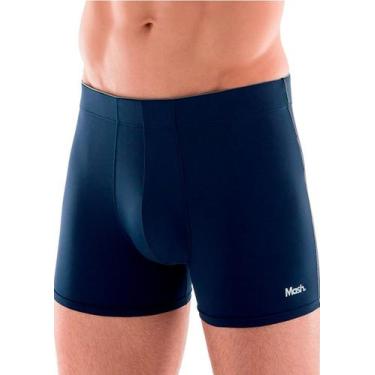 Imagem de Cueca Boxer Mash 170.30 Masculina Clean Microfibra T. P/GG, GG, Az08, 