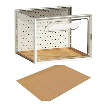 Imagem de Stgfyxgs Terrário para Répteis, Caixa de Criação com Tampa, Recipiente, Gaiola para Habitat Animal, Gaiola para Hamster, Pequeno