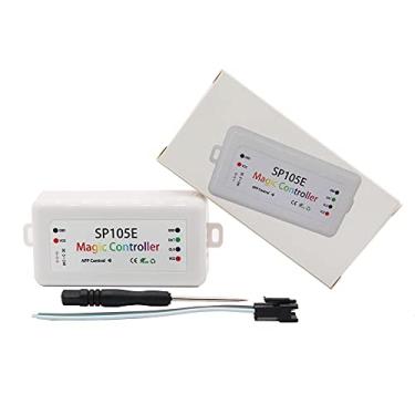 Imagem de LOAMLIN WS2811 WS2812B WS2813 WS2815 Pixels LED Strip Controller Bluetooth SP105E Controlador Smart LED DC5-24V (SP105E)