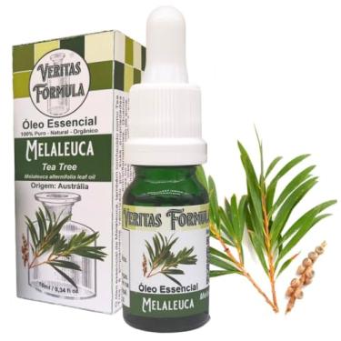 Imagem de Óleo Essencial de Melaleuca (Tea Tree) 100% Puro, Orgânico – Purificante, Antisséptico e Restaurador da Pele e Couro Cabeludo | Aromaterapia, Massagem e Cuidados Naturais | Origem Austrália | Veritas Formula