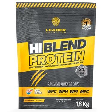Imagem de Whey Protein Hi-Blend Protein 1,8kg Leader Nutrition - Sabores Diversos (1,8kg, CREME DE AVELÃ)