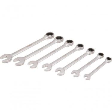 Imagem de Jogo Chave Combinada Com Catraca 8-19mm Vanád. Com 7 Pç Vonder