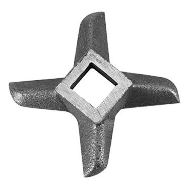 Imagem de Lâmina de moedor de carne de alimentos de cozinha de aço inoxidável profissional Cortador de faca de substituição para moedores (# 8)