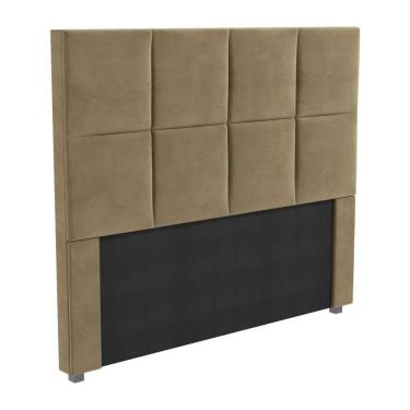 Imagem de Cabeceira Estofada Casal 140cm Multimóveis Cr35165 Bege Bege