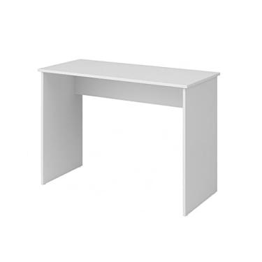 Imagem de Escrivaninha Moderna Para Escritório Home Office 90Cm Preto MDP,escrivaninha,escrivaninha para quarto(Branco)