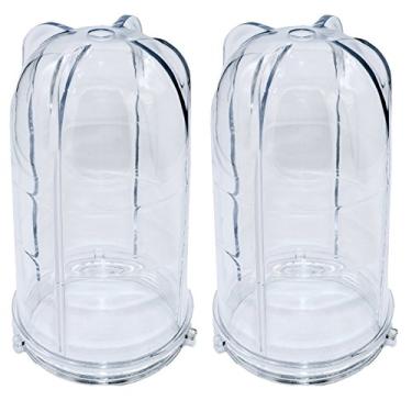 Imagem de Blendin Copos De Jarro Alto De 16 Onças De Reposição De 2 Pacotes, Compatíveis Com O Juicer Magic Bullet Liquidificador Original 250W MB1001 16 Oz