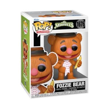 Imagem de Funko Pop! TV: Os Muppets - Urso Fozzie - Boneco de vinil colecionável - Ideia de presente - Mercadoria oficial - Brinquedos para crianças e adultos - Figura modelo para colecionadores e exibição