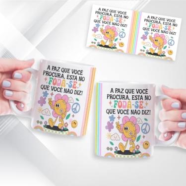 Imagem de Caneca Xicará Frases engraçadas do dia a dia. Presente Personalizado. Branca. Cerâmica 325ml (ARTE 4)
