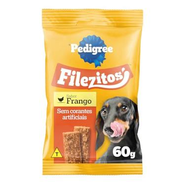 Imagem de Petisco Pedigree Filezitos Bifinho Frango Cães Adultos 60g