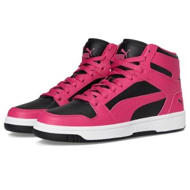 Imagem de PUMA Tênis feminino Rebound Layup Mid, Preto, rosa, 34