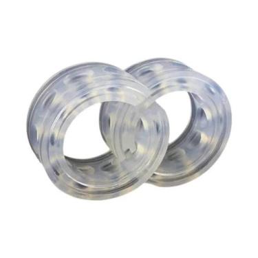 Imagem de Amortecedor Universal Para Carro, Molas De Borracha, 2 Peças, Suspensã