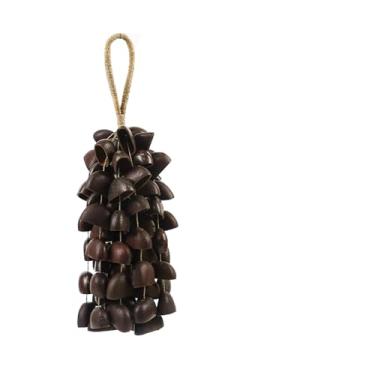 Imagem de EUKVYQPX Sinos de Vento Ya Jian Teng com Campainha de Manivela, Sinos de Vento para Jardim Exterior, Pátio e Varanda,L