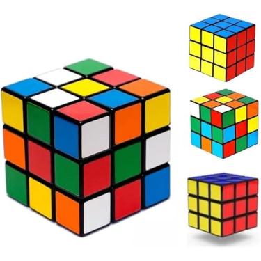 Imagem de Cubo Mágico Interativo 3x3 Clássico, Diversão para Todas as Idades, 1 Peça