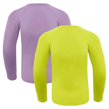 Imagem de Kit 2 Camisas Térmicas Selene Proteção UV50+ Infantl