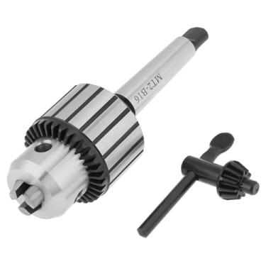 Imagem de Zerodis Mandril de Broca Tipo Chave de Aço de Alto Carbono para Torno e Máquinas de Perfuração, Centralização e Rosqueamento Precisos