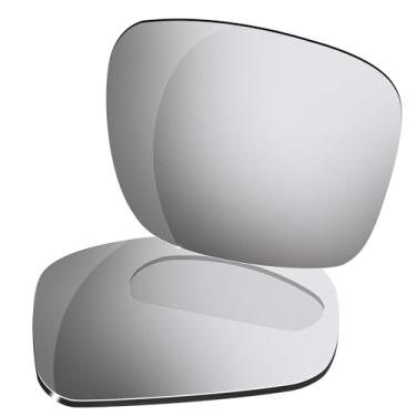 Imagem de Lentes polarizadas de substituição para óculos de sol Oakley Holbrook XL OO9417, com pano de lente de 2,0 mm, Prata, simple