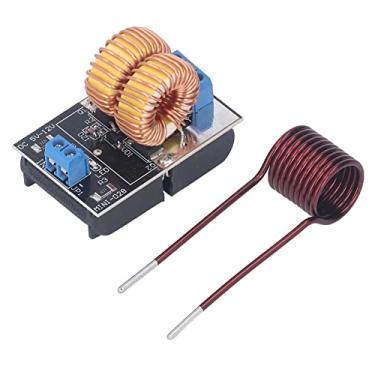 Imagem de LiebeWH Módulo de Aquecimento de Baixa Tensão ZVS 120W, Fonte de Alimentação do Aquecedor por Indução DC 5V a 12V Com Bobina de Cobre para Derreter Ouro, Prata, Cobre, Alumínio, Aquecimento Rápido e