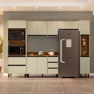 Imagem de Cozinha Modulada 5 Pecas com Tampo Koya Politorno