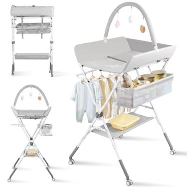 Imagem de Trocador Dobravel, Trocador com Bolsa de Armazenamento, Dobrável para Armazenamento, Fraldas Impermeável