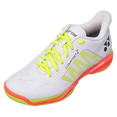 Imagem de YONEX Tênis feminino Power Cushion Comfort Z3 para quadra interna (branco), Branco, 9