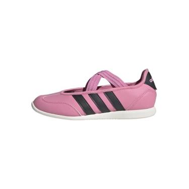 Imagem de adidas Tênis infantil unissex Barreda Mary Jane J, Rosa Bliss, carbono, branco, 16