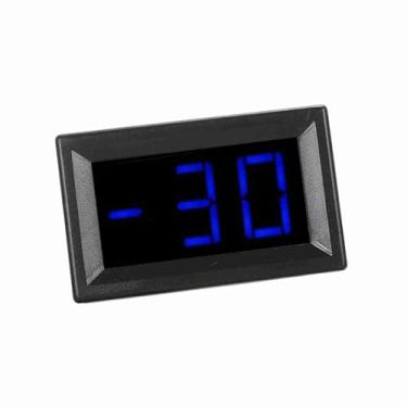Imagem de Termômetro Termopar, Sensor de Temperatura Digital, Interface de Rosca M6 Com Display LED para Medição de Temperatura (Azul)