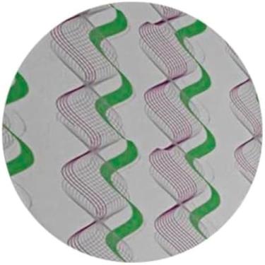 Imagem de Papel de Parede Adesivo PVC Estampa Onduladas - 5 Metros