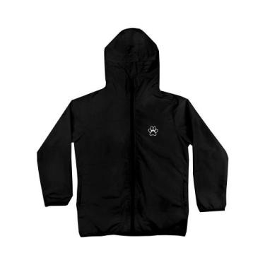 Imagem de Jaqueta Corta Vento Light Infantil Preto WSS Pet Lover - WSS Brasil, P