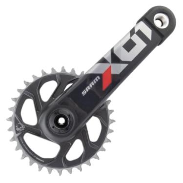 Imagem de SRAM, X01 Eagle Dub C3, pedivela, Velocidade: 11/12, eixo: 28,99 mm, BCD: Montagem direta, 32, Dub, 170mm, Vermelho, Boost