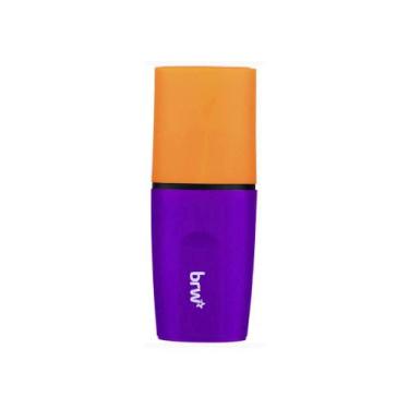 Imagem de Mini Marca Texto Neon Com Cheiro BRW Laranja e Roxo (Laranja), Laranja