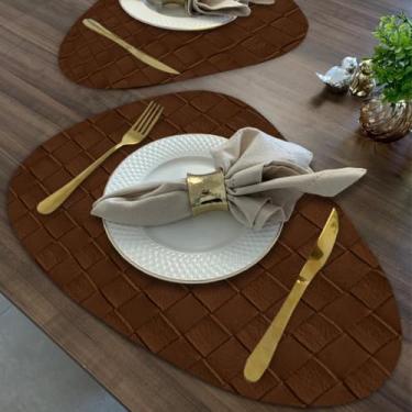 Imagem de 10 Jogo Americano Organico Impermeável Alto Padrão NBT Msc