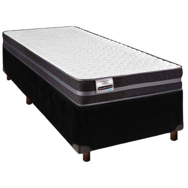 Imagem de Cama Box + Colchão Solteiro Molas Ultralastic Bogota Inducol