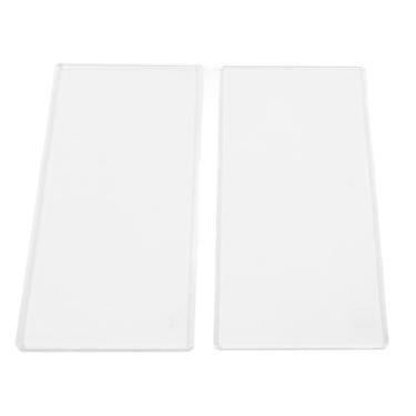 Imagem de Almofada de corte para máquina de corte MUNEFE, almofadas de corte de transparência, placa de corte transparente PE para fazer artesanato (2 peças 16x8cm)