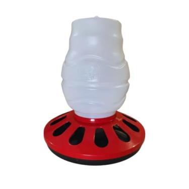 Imagem de Comedouro Automático Galinheiro Capacidade 3.5 Litros Alimentador Frango Codorna Pintinhos 12 Furos Economia Ração Durável Prático