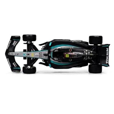 Imagem de Miniatura F1 Mercedes-AMG Petronas W15 2024 Lewis Hamilton #44 - Escala 1:43 - Carro Fórmula 1 Diecast Colecionável