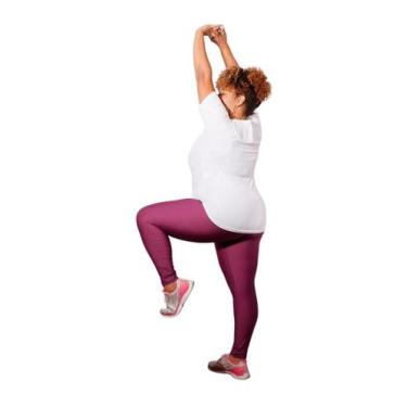 Imagem de Camiseta Plus Size Veste Legging T-shirt em Poliamida DryFit G1 G2 G3 