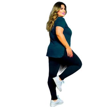 Imagem de Camiseta Plus Size Tapa Bumbum Academia Esporte PINA, G3, Preto