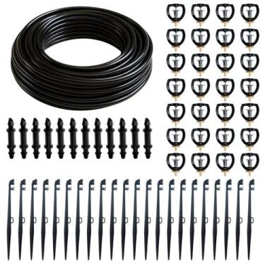 Imagem de Kit 20und Irrigação Completo Micro Aspersão 51 Lph Jardim Hortas - Prá