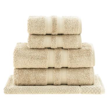 Imagem de Jogo Toalhas Banho Buddemeyer 5p Algodão Egípcio Bege 3025