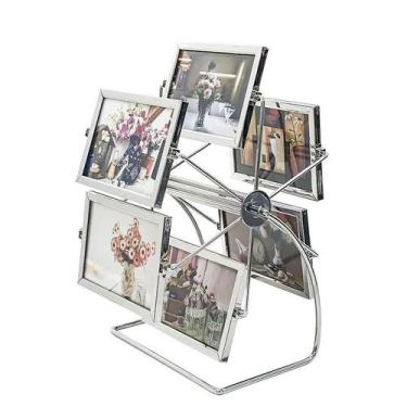 Imagem de Porta retrato roda gigante para 12 fotos 10x15cm - Sanxia