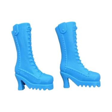 Imagem de Botas De Inverno De Salto Alto De 30cm Para Bonecas De Escala 1/6 Aces